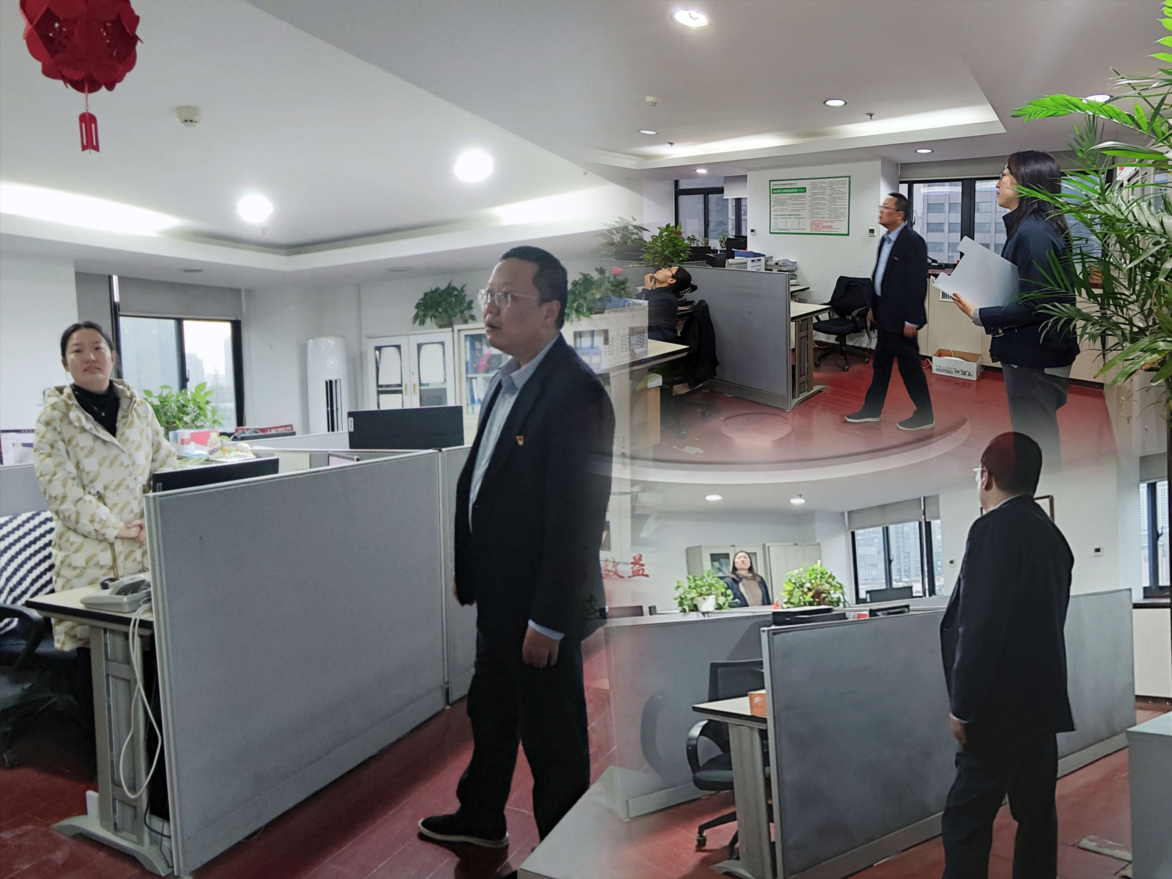 国元保险合肥中支开展安全生产和冬春火灾防控检查