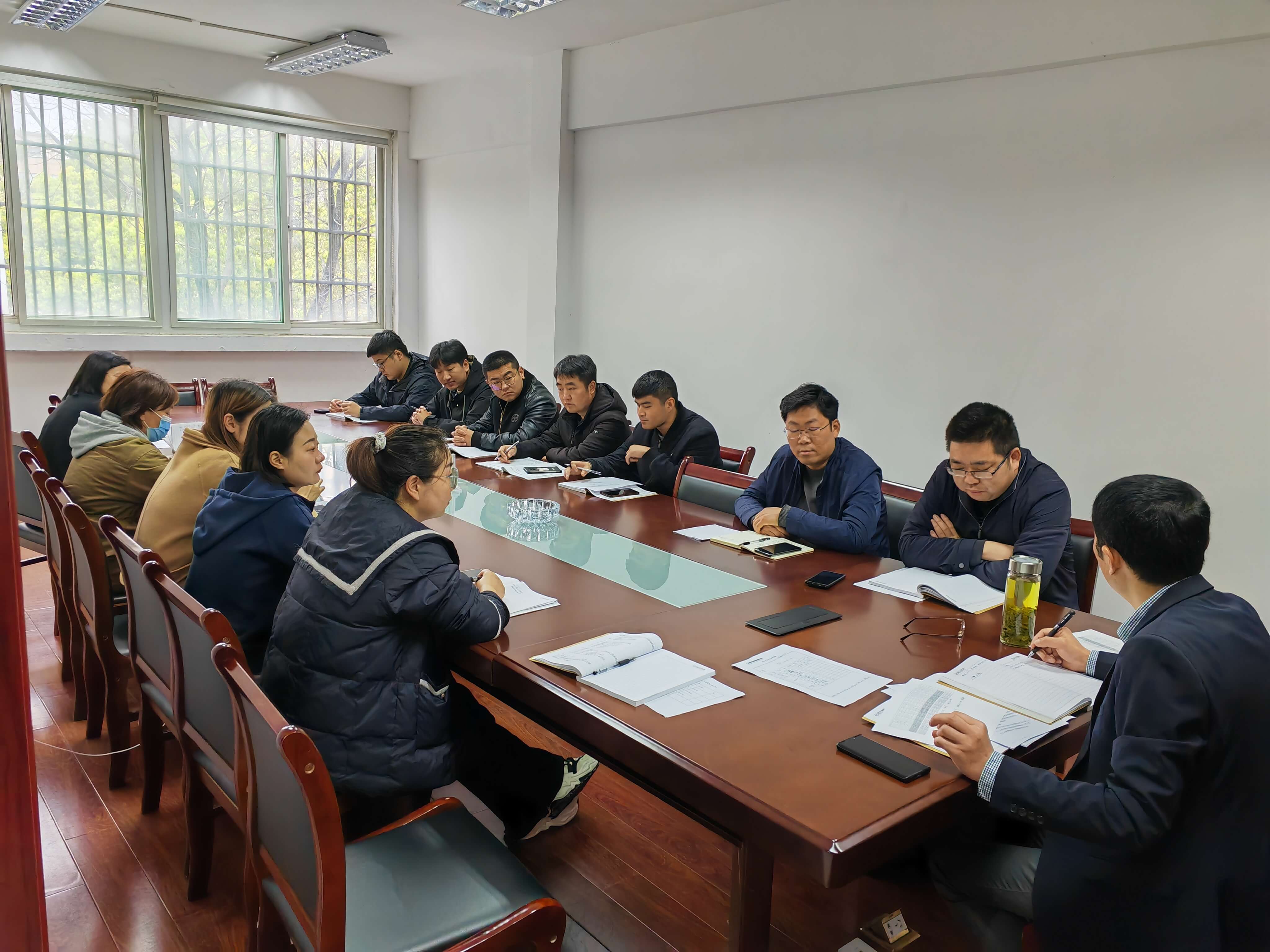 凝心聚力，卯足干劲--国元保险庐江支公司召开月度会议暨一季度经营总结会议