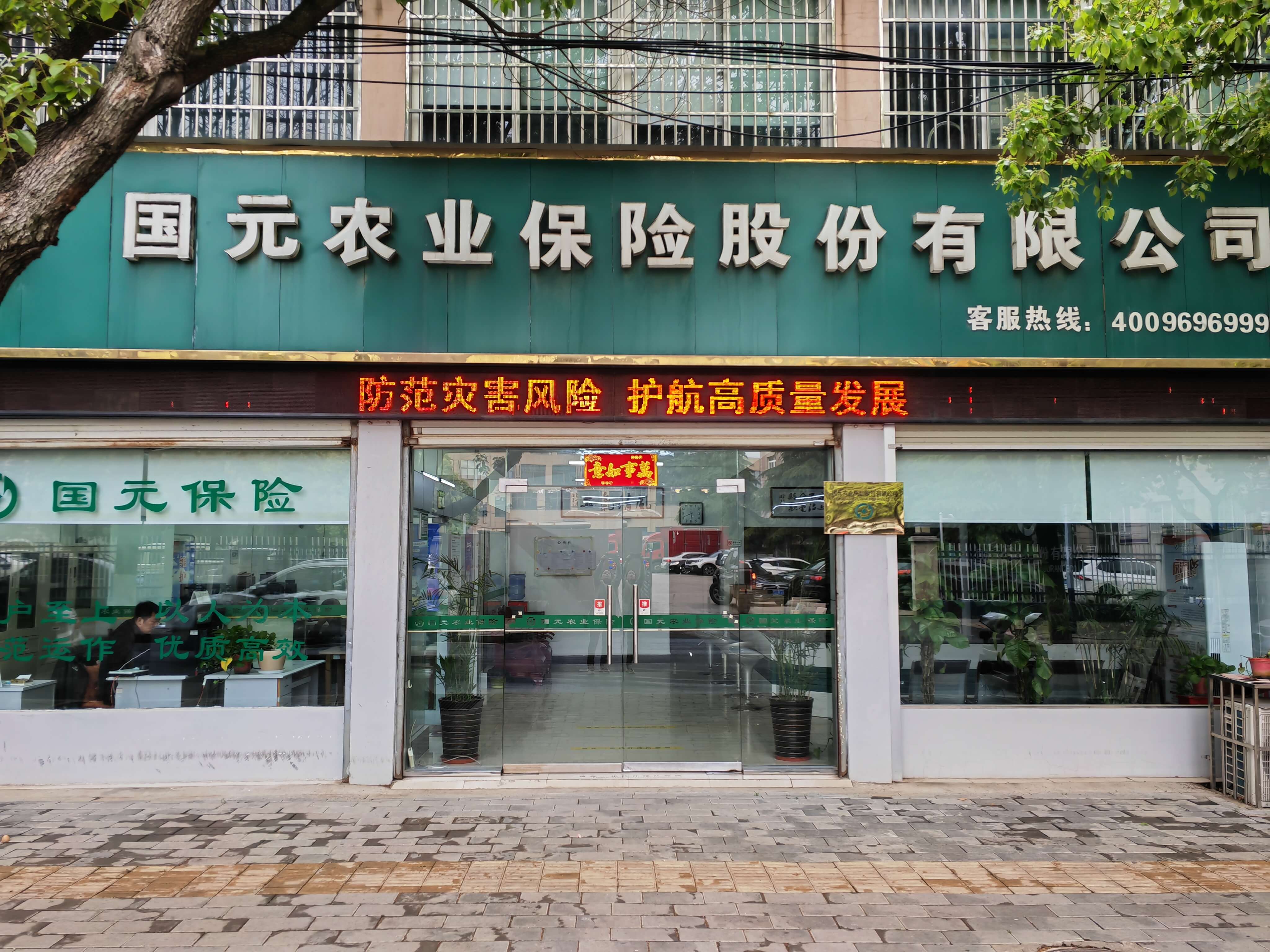 国元保险庐江支公司开展防灾减灾宣传活动