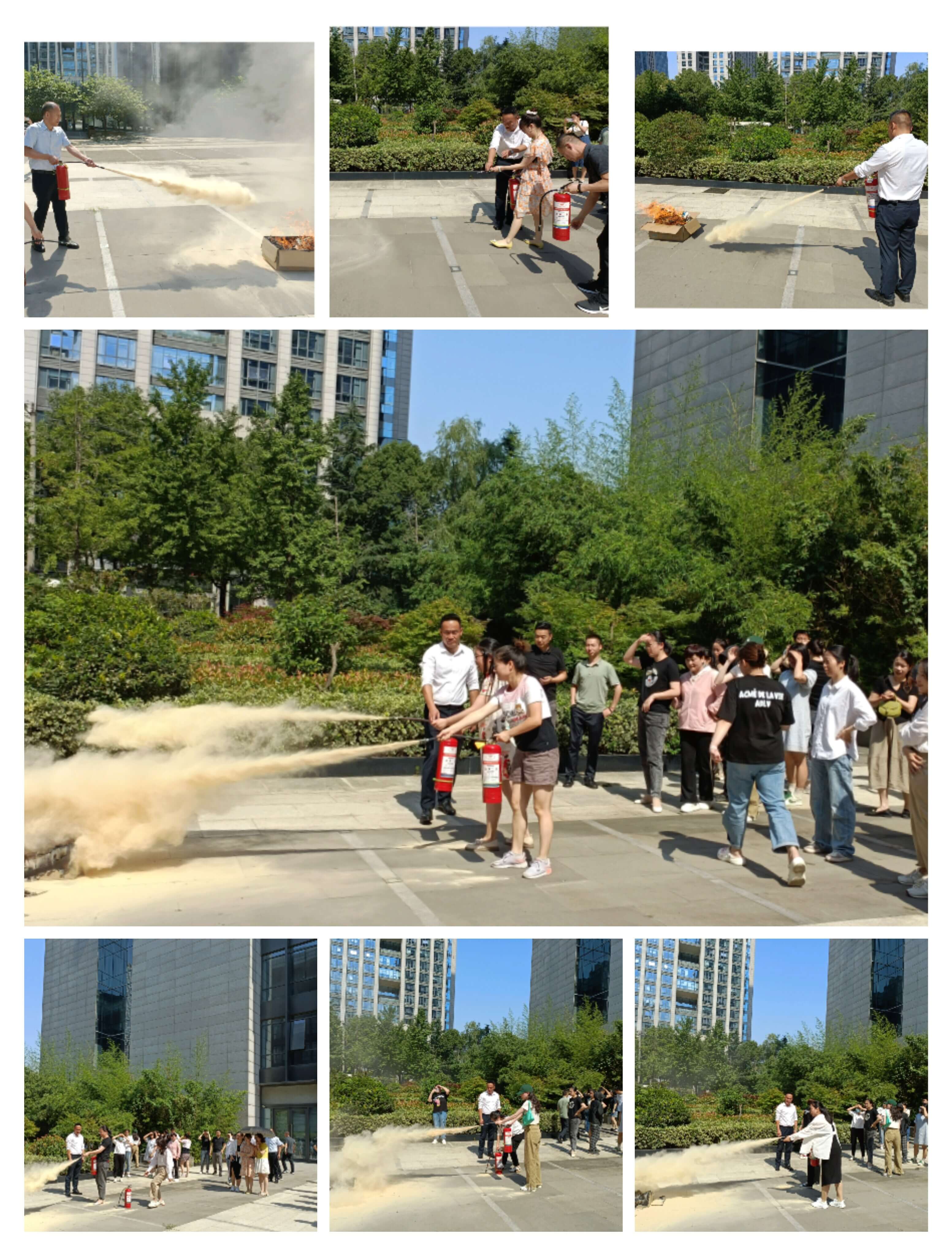中国大地保险合肥中心支公司积极开展安全生产月系列活动