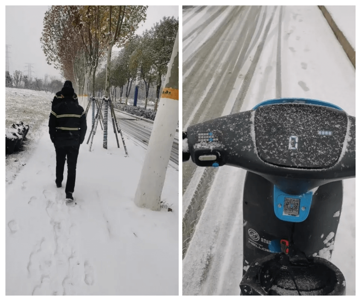 风雪无情人有情 太平服务暖人心