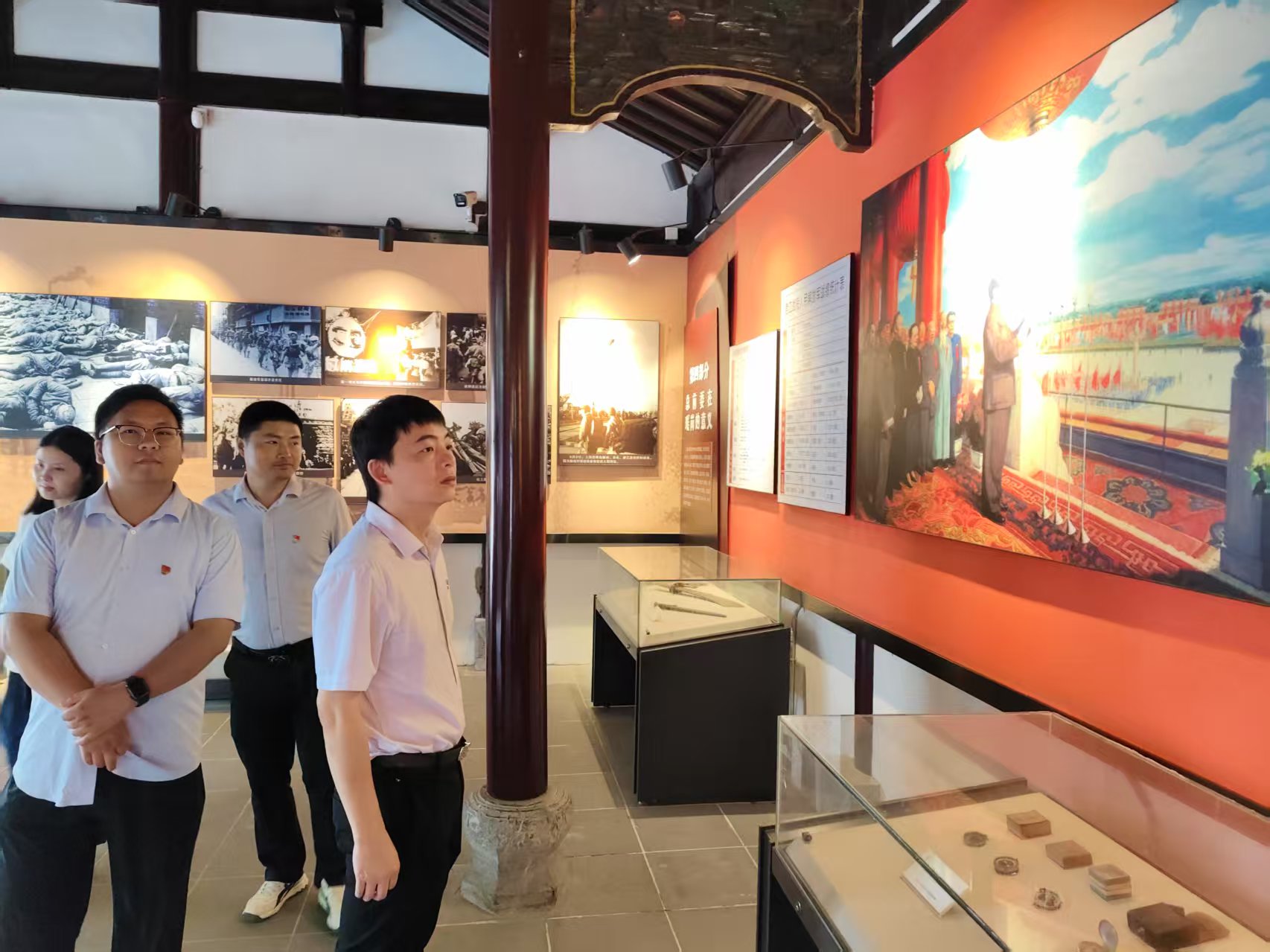 国元保险肥东支公司党支部开展“作风建设树标杆，农保护航促振兴” 主题党日活动